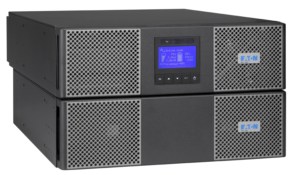 Eaton voegt veelzijdige driefasen modellen toe aan de high-efficiency 9PX UPS- serie